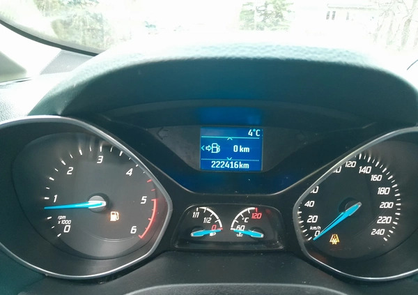 Ford C-MAX cena 32500 przebieg: 222000, rok produkcji 2015 z Kępno małe 301